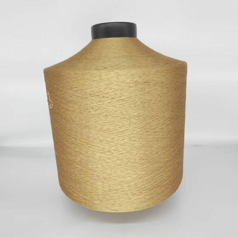 150d/36f polyester garen beige kleur
